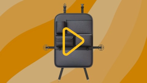 Органайзер на спинку сидіння авто з великою місткістю