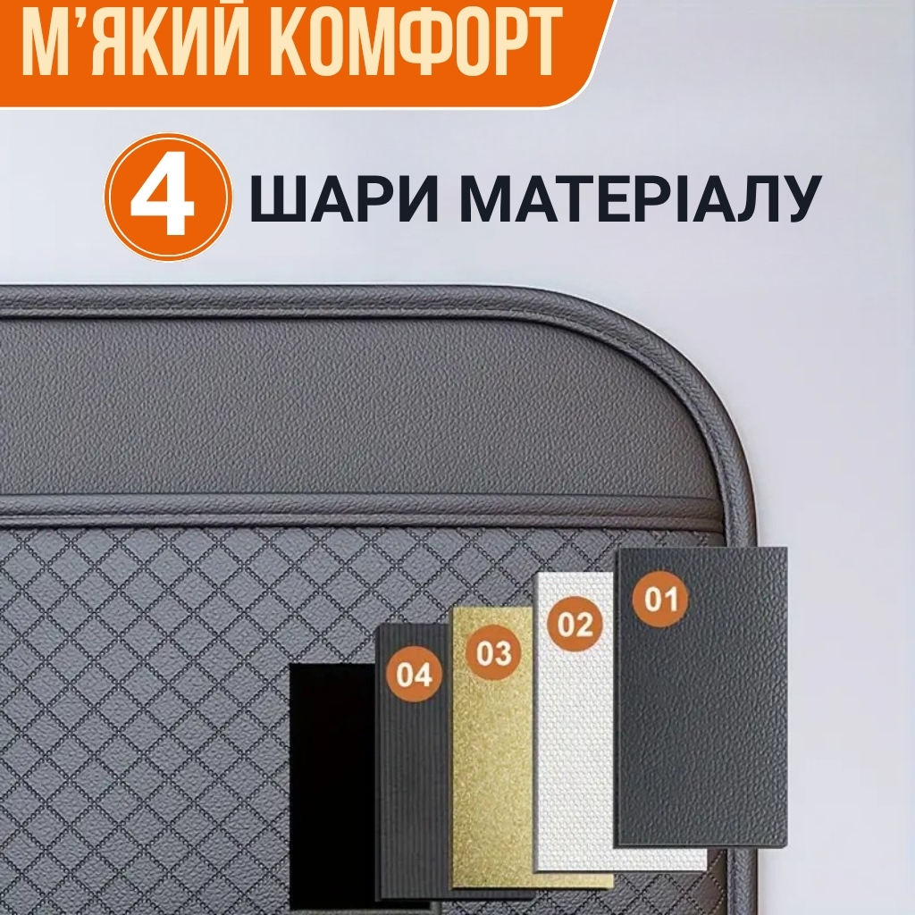 Органайзер на спинку сидіння авто з великою місткістю